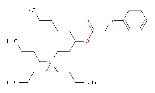 1-(tributylstannyl)octan-3-yl 2-phenoxyacetate