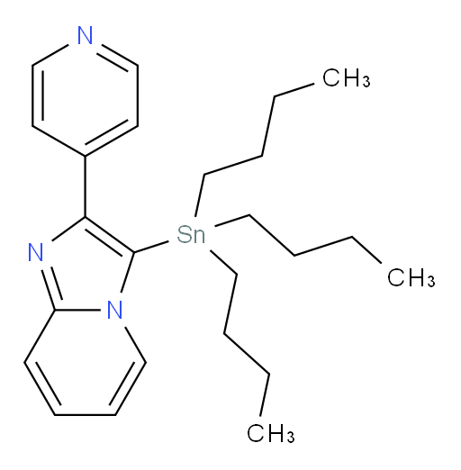 2-(pyridin-4-yl)-3-(tributylstannyl)imidazo[1,2-a]pyridine