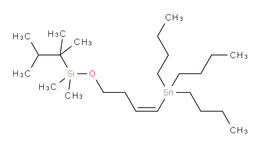 (Z)-(2,3-dimethylbutan-2-yl)dimethyl((4-(tributylstannyl)but-3-en-1-yl)oxy)silane