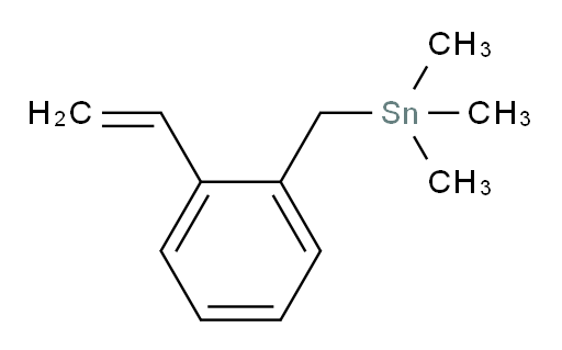 trimethyl(2-vinylbenzyl)stannane