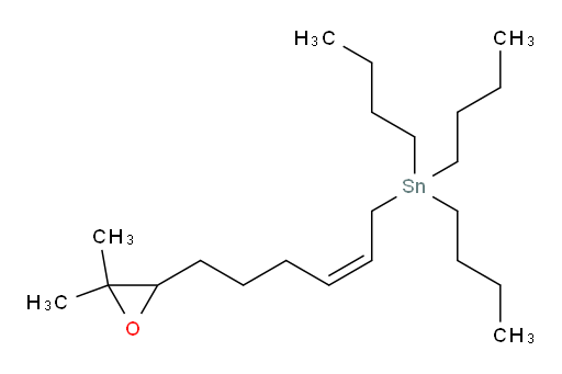 (Z)-tributyl(6-(3,3-dimethyloxiran-2-yl)hex-2-en-1-yl)stannane
