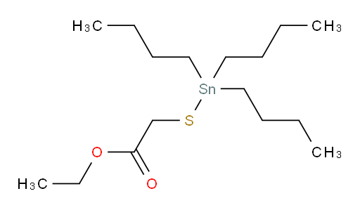 ethyl 2-((tributylstannyl)thio)acetate