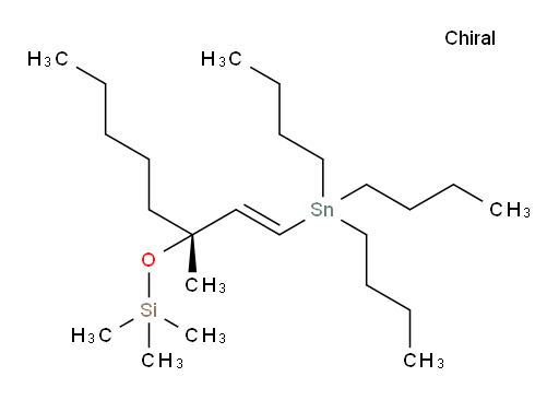 (R,E)-trimethyl((3-methyl-1-(tributylstannyl)oct-1-en-3-yl)oxy)silane