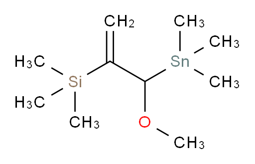 (3-methoxy-3-(trimethylstannyl)prop-1-en-2-yl)trimethylsilane