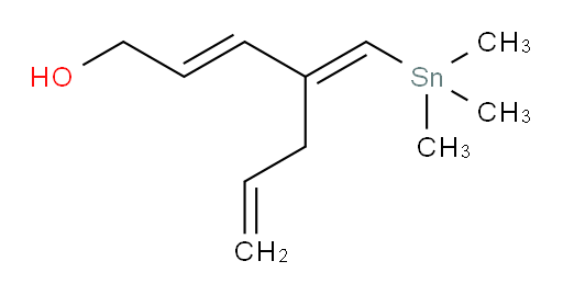 (2E,4E)-4-((trimethylstannyl)methylene)hepta-2,6-dien-1-ol