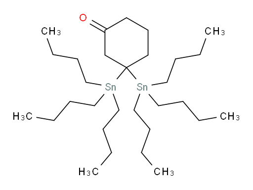 3,3-bis(tributylstannyl)cyclohexanone