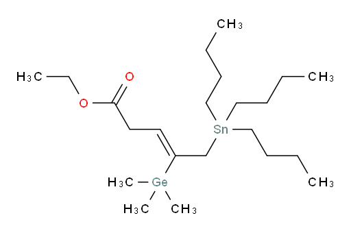(Z)-ethyl 5-(tributylstannyl)-4-(trimethylgermyl)pent-3-enoate