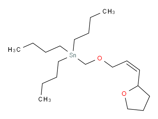 (Z)-tributyl(((3-(tetrahydrofuran-2-yl)allyl)oxy)methyl)stannane
