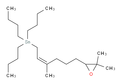 (Z)-三丁基(6-(3,3-二甲基环氧乙烷-2-基)-3-甲基己-2-烯-1-基)锡烷
