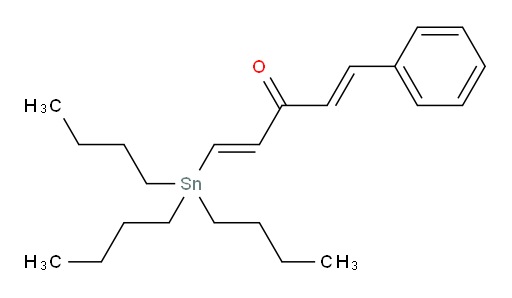(1E,4E)-1-phenyl-5-(tributylstannyl)penta-1,4-dien-3-one