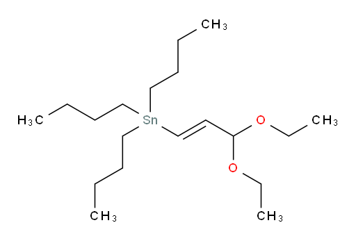 (E)-tributyl(3,3-diethoxyprop-1-en-1-yl)stannane