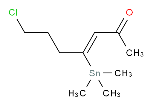 (Z)-7-chloro-4-(trimethylstannyl)hept-3-en-2-one