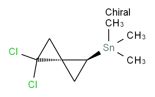 ((1S,3R)-4,4-二氯螺[2.2]戊-1-基)三甲基锡烷