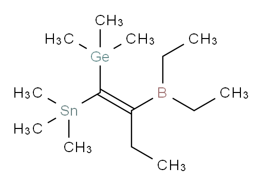 (Z)-(2-(二乙基boryl)-1-(三甲基锡基)丁-1-烯-1-基)三甲基锗