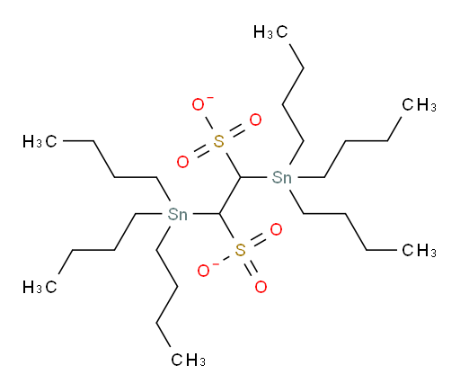 1,2-双(三丁基锡基)乙烷-1,2-二磺酸盐
