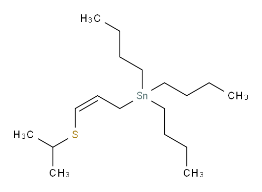 (Z)-tributyl(3-(isopropylthio)allyl)stannane