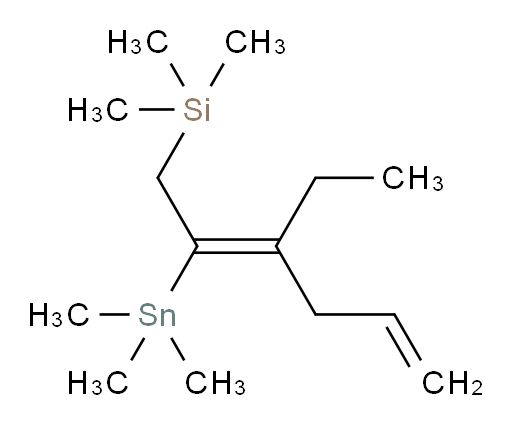 (Z)-(3-乙基-2-(三甲基锡基)六-2,5-二烯-1-基)三甲基硅烷