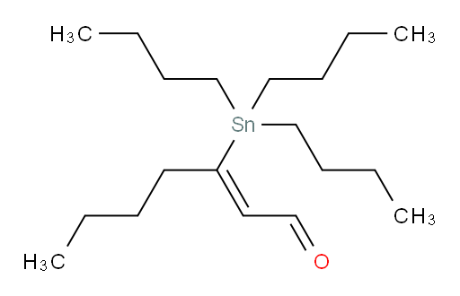 (Z)-3-(tributylstannyl)hept-2-enal