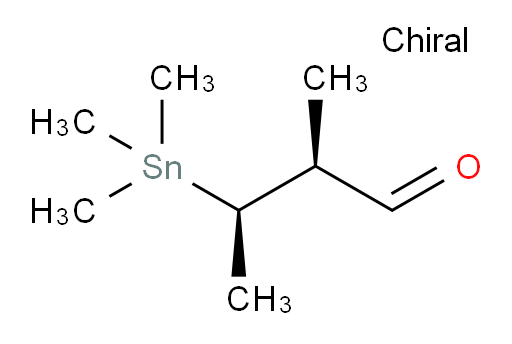 (2S,3R)-2-methyl-3-(trimethylstannyl)butanal
