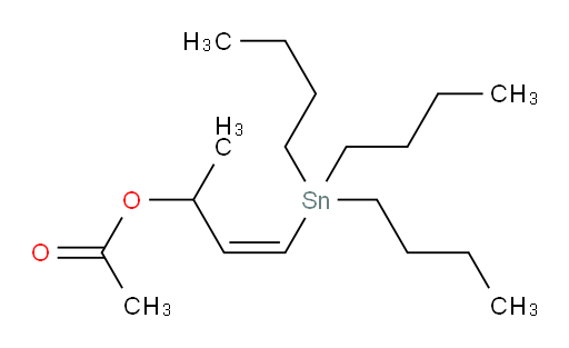 (Z)-4-(tributylstannyl)but-3-en-2-yl acetate
