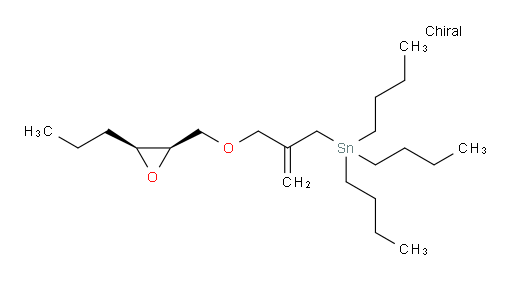 tributyl(2-((((2R,3S)-3-propyloxiran-2-yl)methoxy)methyl)allyl)stannane