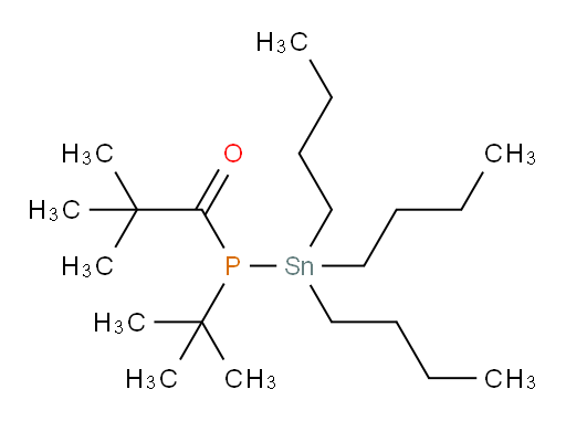 1-(tert-butyl(tributylstannyl)phosphino)-2,2-dimethylpropan-1-one