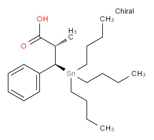(2S,3R)-2-methyl-3-phenyl-3-(tributylstannyl)propanoic acid