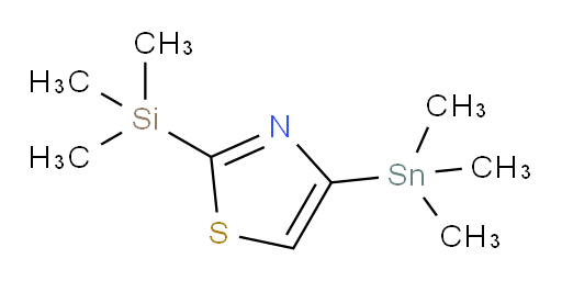 2-(trimethylsilyl)-4-(trimethylstannyl)thiazole