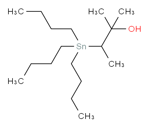 2-methyl-3-(tributylstannyl)butan-2-ol