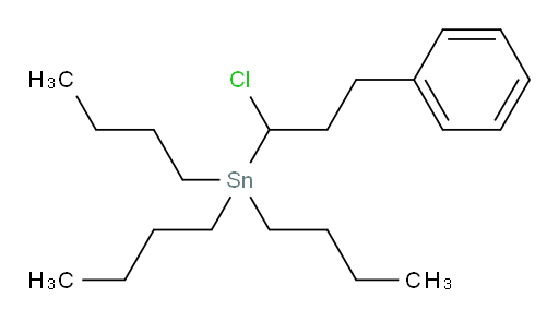tributyl(1-chloro-3-phenylpropyl)stannane