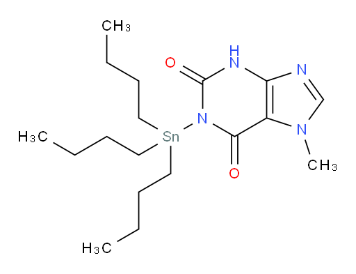 7-methyl-1-(tributylstannyl)-1H-purine-2,6(3H,7H)-dione