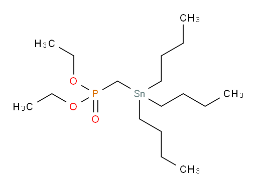 diethyl ((tributylstannyl)methyl)phosphonate