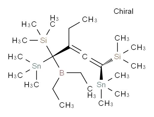 ((2R,4R)-4-(diethylboryl)-3-ethyl-1,4-bis(trimethylstannyl)buta-1,2-diene-1,4-diyl)bis(trimethylsilane)