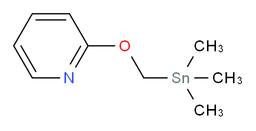 2-((trimethylstannyl)methoxy)pyridine