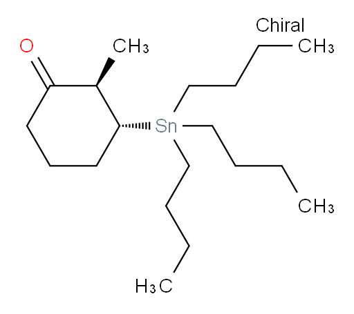(2R,3R)-2-methyl-3-(tributylstannyl)cyclohexanone