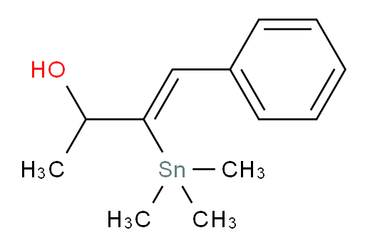 (Z)-4-phenyl-3-(trimethylstannyl)but-3-en-2-ol