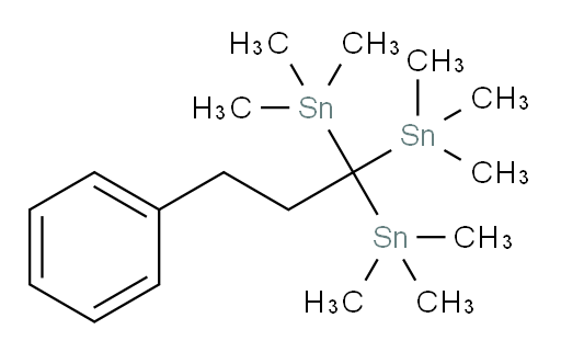 (3-苯基丙烷-1,1,1-三基)三(三甲基锡烷)