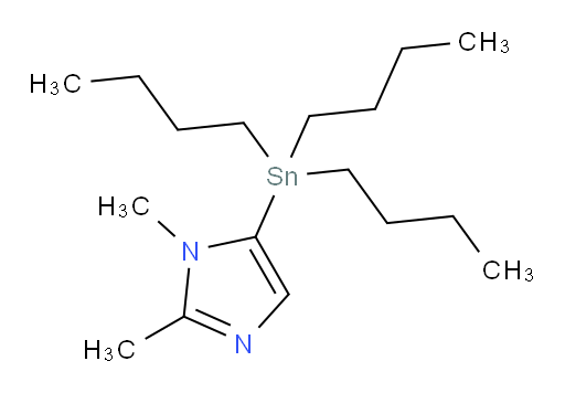 1,2-dimethyl-5-(tributylstannyl)-1H-imidazole