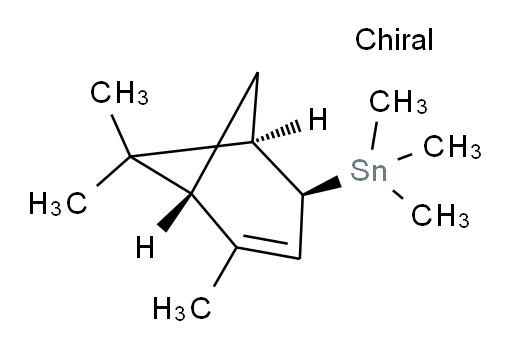 trimethyl((1R,2S,5R)-4,6,6-trimethylbicyclo[3.1.1]hept-3-en-2-yl)stannane