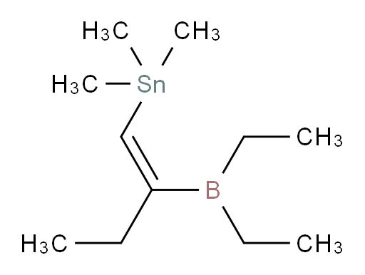 (E)-(2-(diethylboryl)but-1-en-1-yl)trimethylstannane