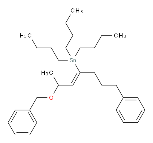 (Z)-(2-(benzyloxy)-7-phenylhept-3-en-4-yl)tributylstannane