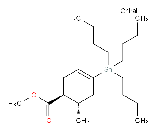 (1S,6S)-甲基 6-甲基-4-(三丁基锡基)环己-3-烯甲酸酯