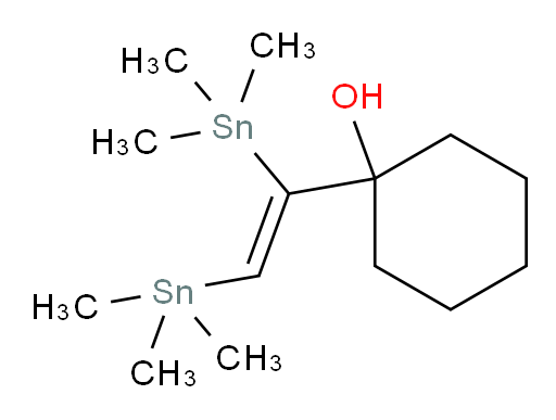 (Z)-1-(1,2-bis(trimethylstannyl)vinyl)cyclohexanol