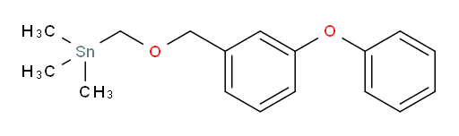 trimethyl(((3-phenoxybenzyl)oxy)methyl)stannane