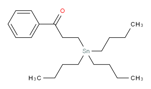 1-phenyl-3-(tributylstannyl)propan-1-one