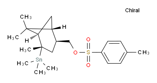 ((1R,2S,4S,5R)-4,6,6-trimethyl-4-(trimethylstannyl)bicyclo[3.1.1]heptan-2-yl)methyl 4-methylbenzenesulfonate