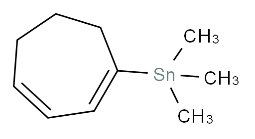 cyclohepta-1,3-dien-1-yltrimethylstannane