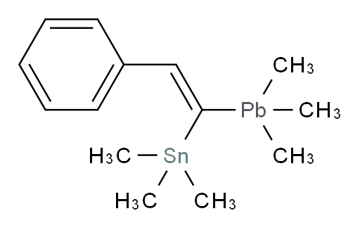 (E)-trimethyl(2-phenyl-1-(trimethylplumbyl)vinyl)stannane