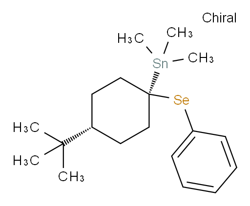 ((1s,4s)-4-(tert-butyl)-1-(phenylselanyl)cyclohexyl)trimethylstannane