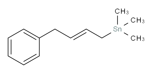(E)-三甲基(4-苯基丁-2-烯-1-基)锡烷